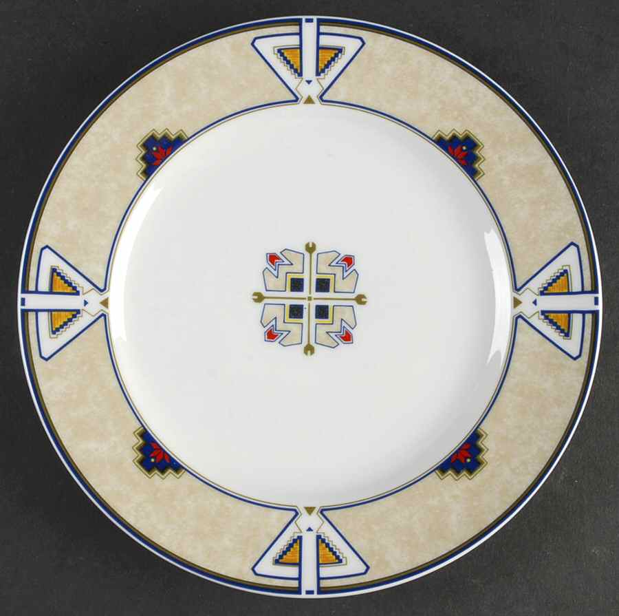 Moon Dance Salad Plate by Studio Nova-1