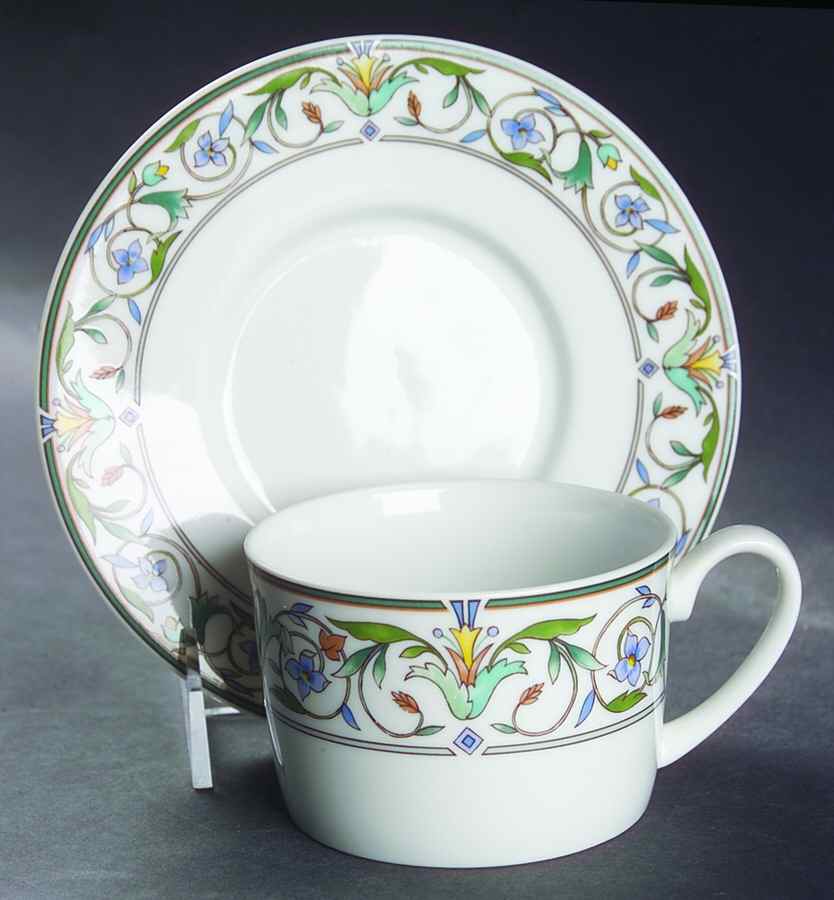 Morningside Flat Cup & Saucer Set by Studio Nova-1