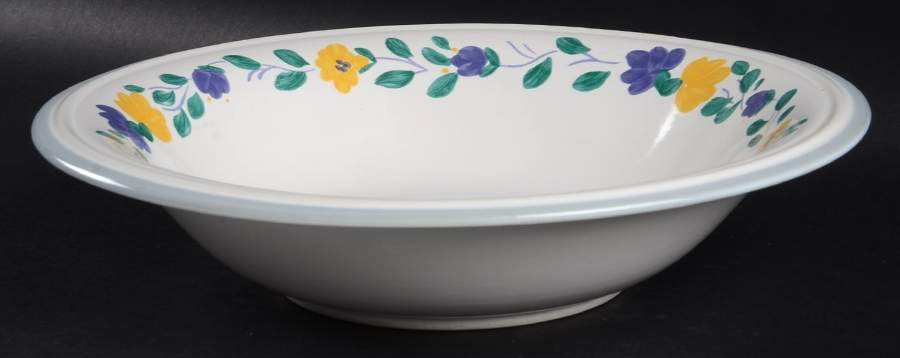 Napoli Garden 9" Round Vegetable Bowl by Studio Nova-1