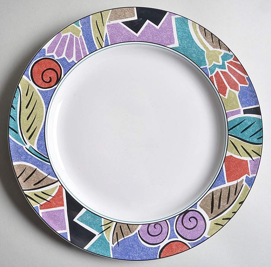 Nature's Jewel 12" Chop Plate (Round Platter) by Studio Nova-1