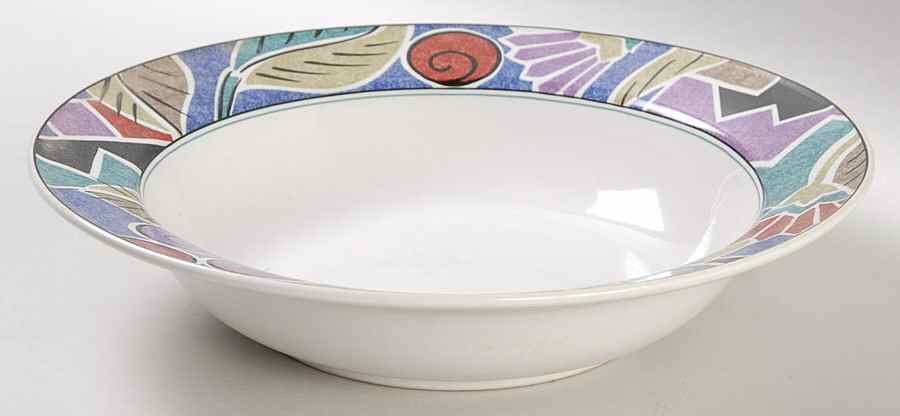 Nature's Jewel 9" Round Vegetable Bowl by Studio Nova-1