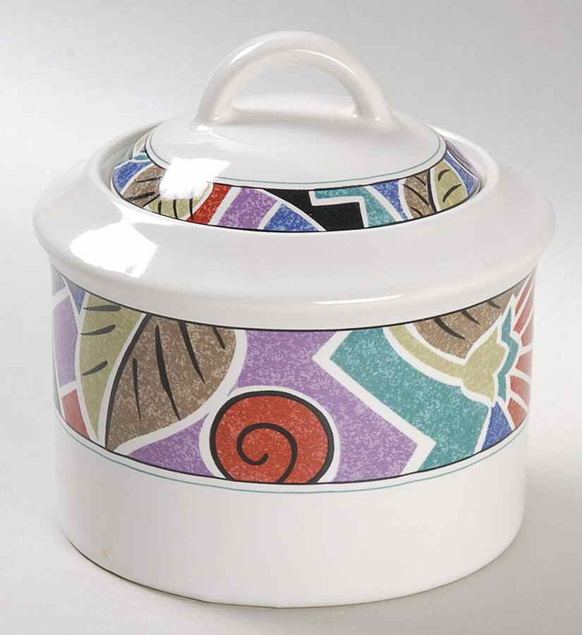 Nature's Jewel Sugar Bowl & Lid by Studio Nova-1