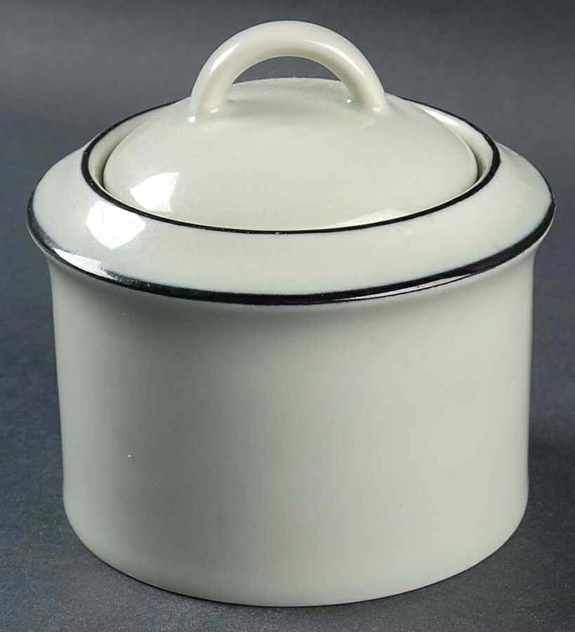 Neopolitan Jade Sugar Bowl & Lid by Studio Nova-1