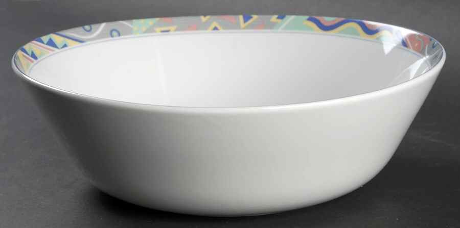 New Wave 9" Round Vegetable Bowl by Studio Nova-1