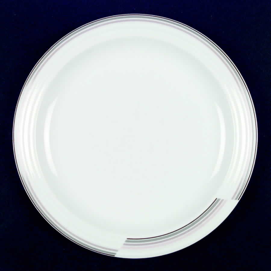 Opus White Dinner Plate by Studio Nova-1