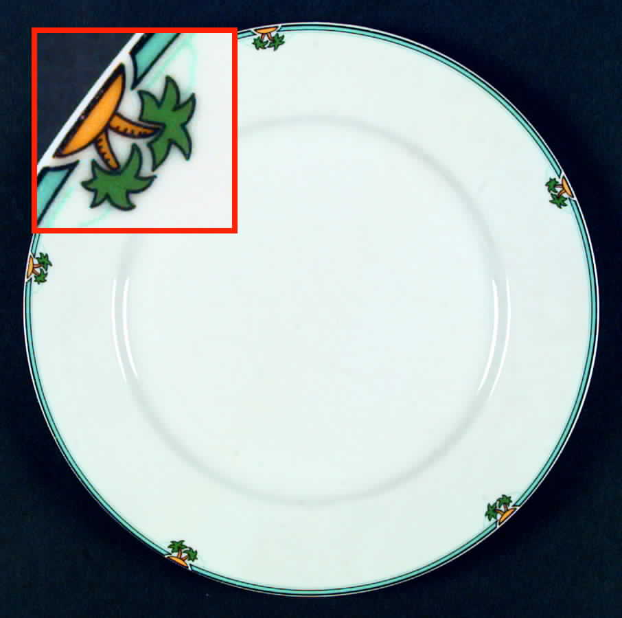 Palm Isle Dinner Plate by Studio Nova-1