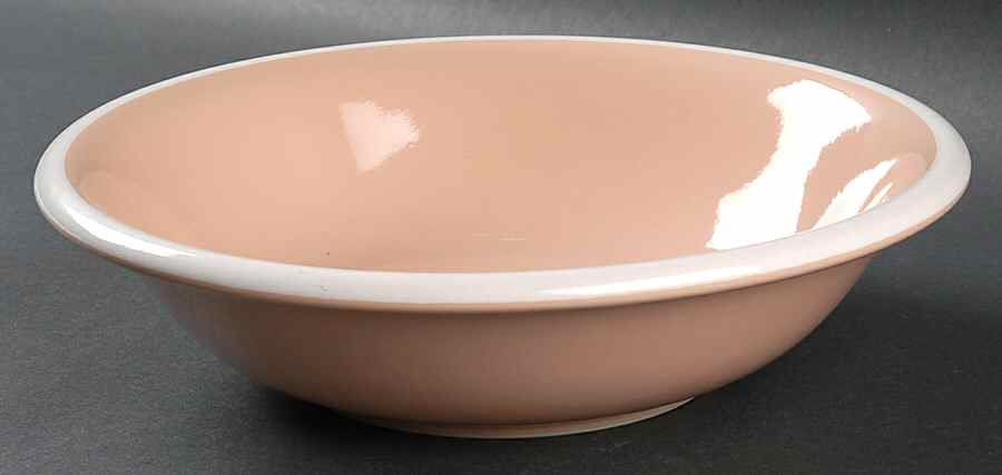Peaches N Cream 9" Round Vegetable Bowl by Studio Nova-1