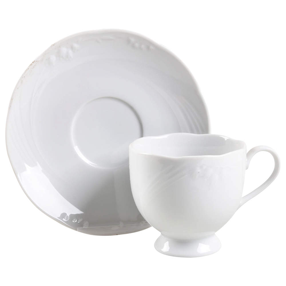 Petite Lily Footed Cup & Saucer Set by Studio Nova-1