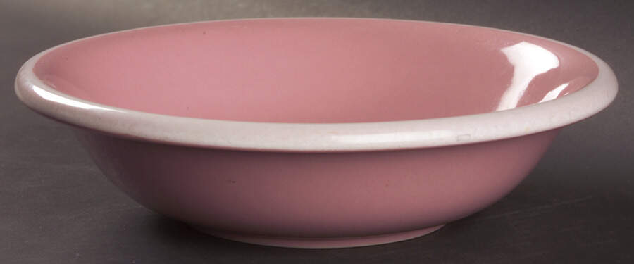 Pink Sherbet 9" Round Vegetable Bowl by Studio Nova-1