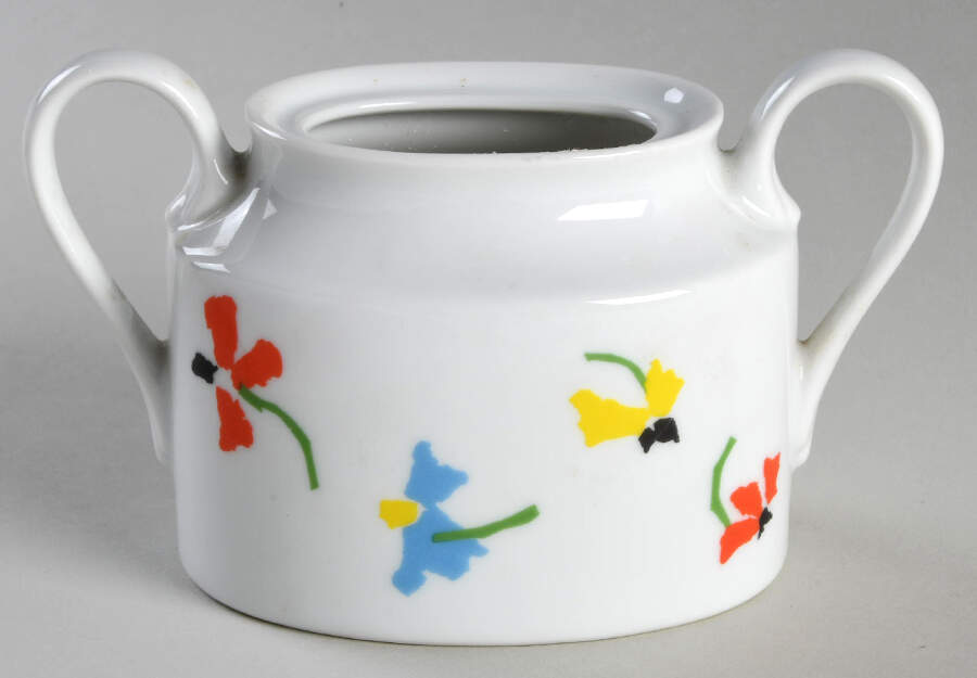 Primary Petals Sugar Bowl No Lid by Studio Nova-1