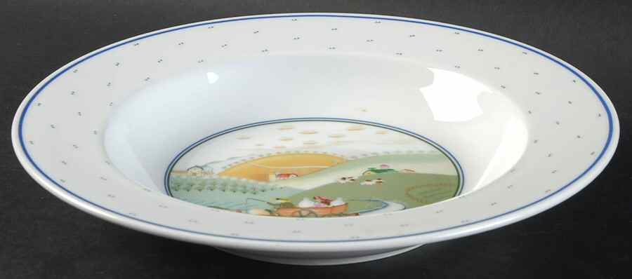 Rolling Hills Rim Soup Bowl by Studio Nova-1