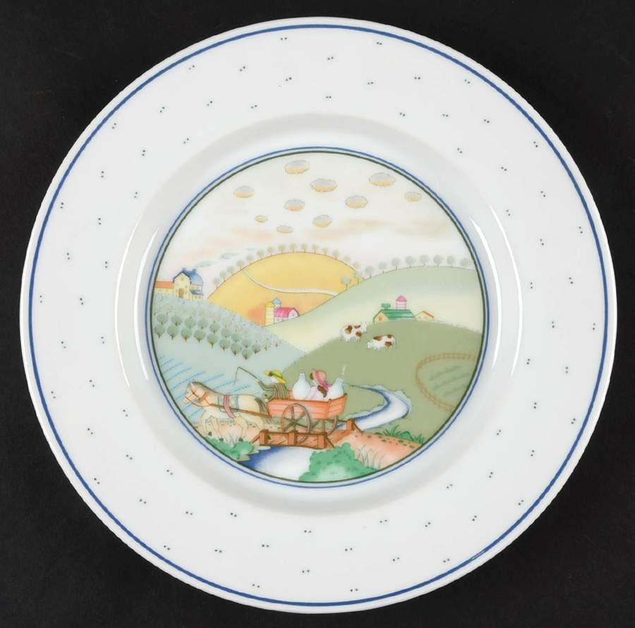 Rolling Hills Salad Plate by Studio Nova-1