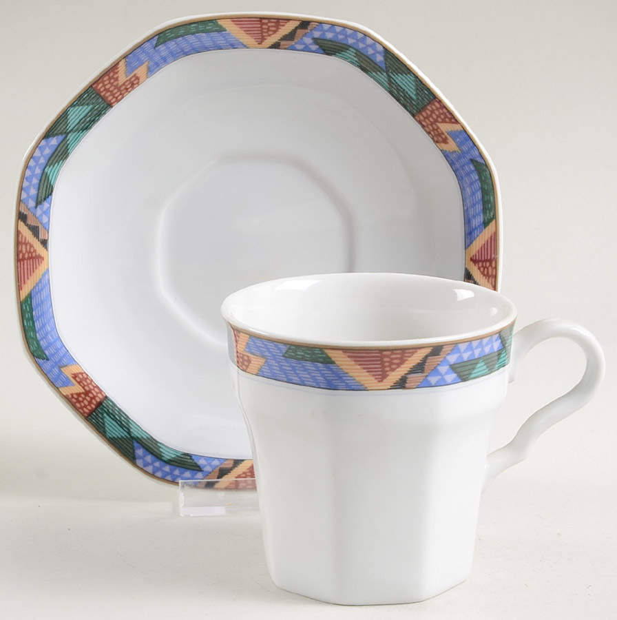 Sedona Flat Cup & Saucer Set by Studio Nova-1