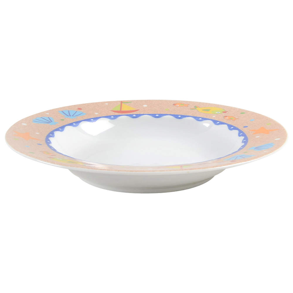 Soft Seas Large Rim Soup Bowl by Studio Nova-1