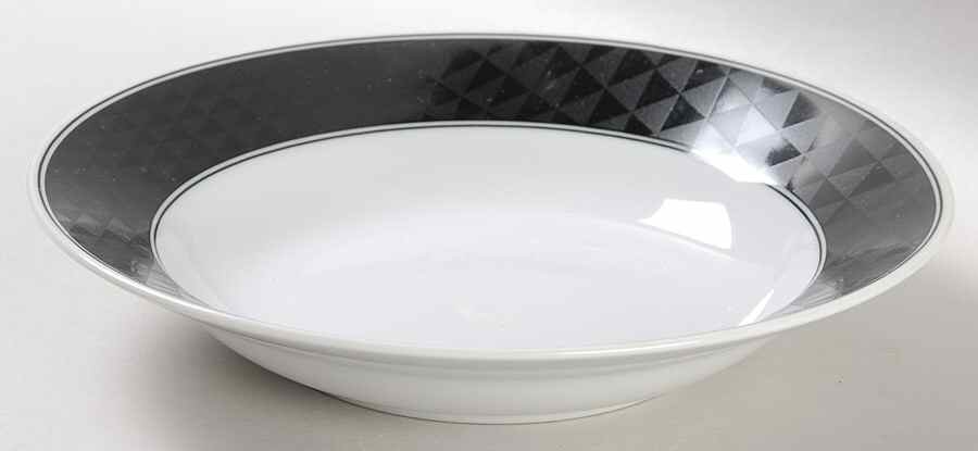 Spectrum Black Coupe Soup Bowl by Studio Nova-1