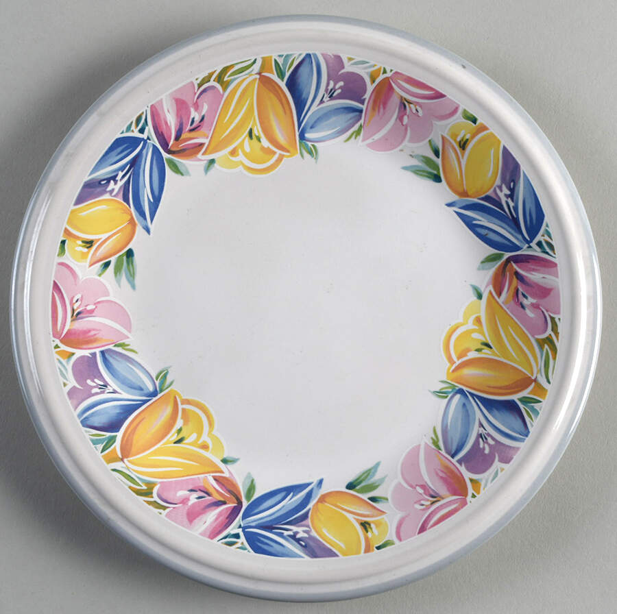 Spring Harmony Salad Plate by Studio Nova-1