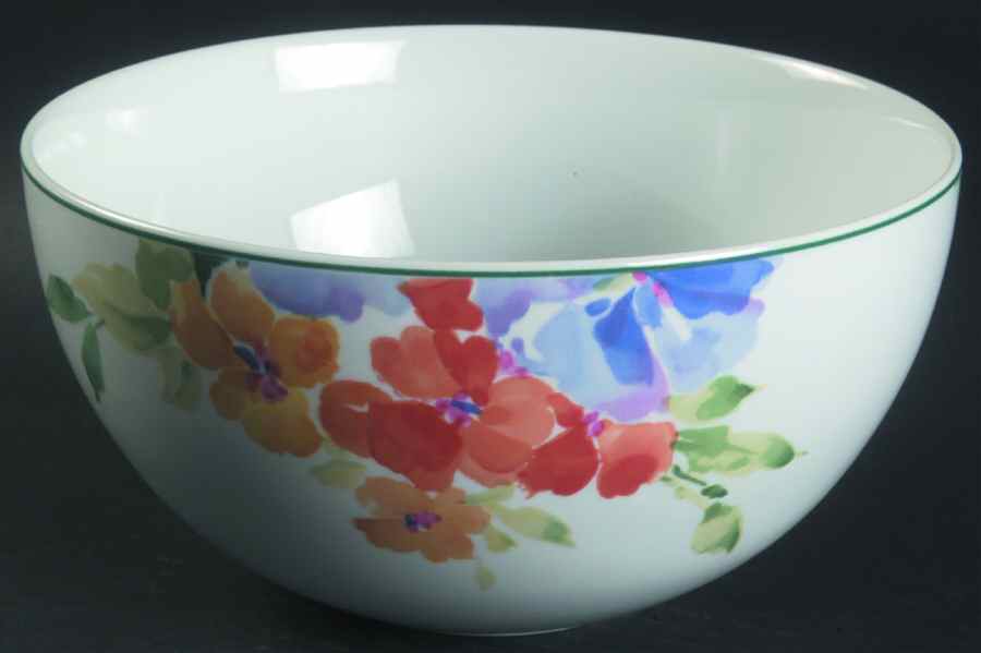 Spring Rhapsody 7" Round Vegetable Bowl by Studio Nova-1