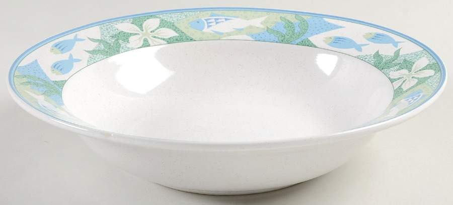 St Croix 9" Round Vegetable Bowl by Studio Nova-1