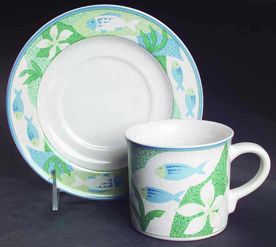St Croix Flat Cup & Saucer Set by Studio Nova-1