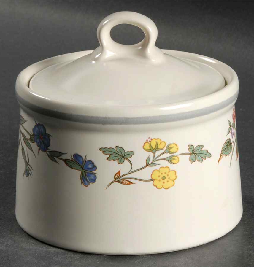 Summer Song Sugar Bowl & Lid by Studio Nova-1