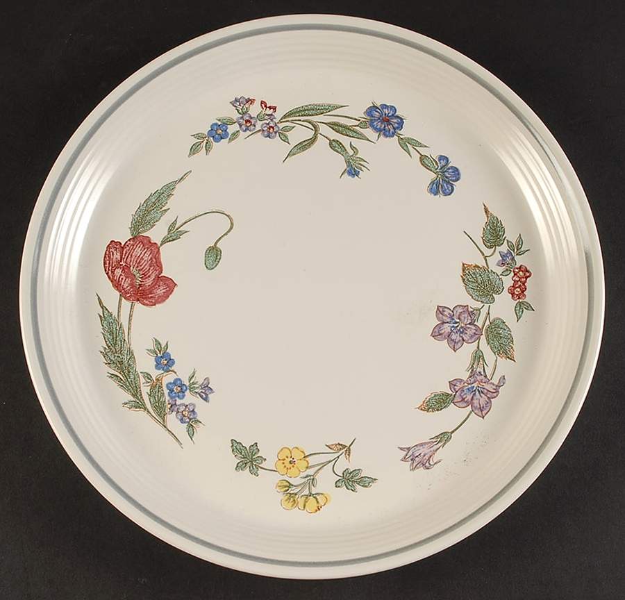 Summer Song 12" Chop Plate (Round Platter) by Studio Nova-1