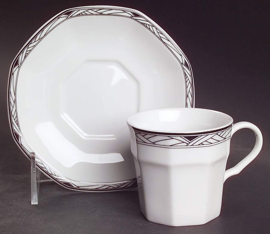 Synthesis Flat Demitasse Cup & Saucer Set by Studio Nova-1