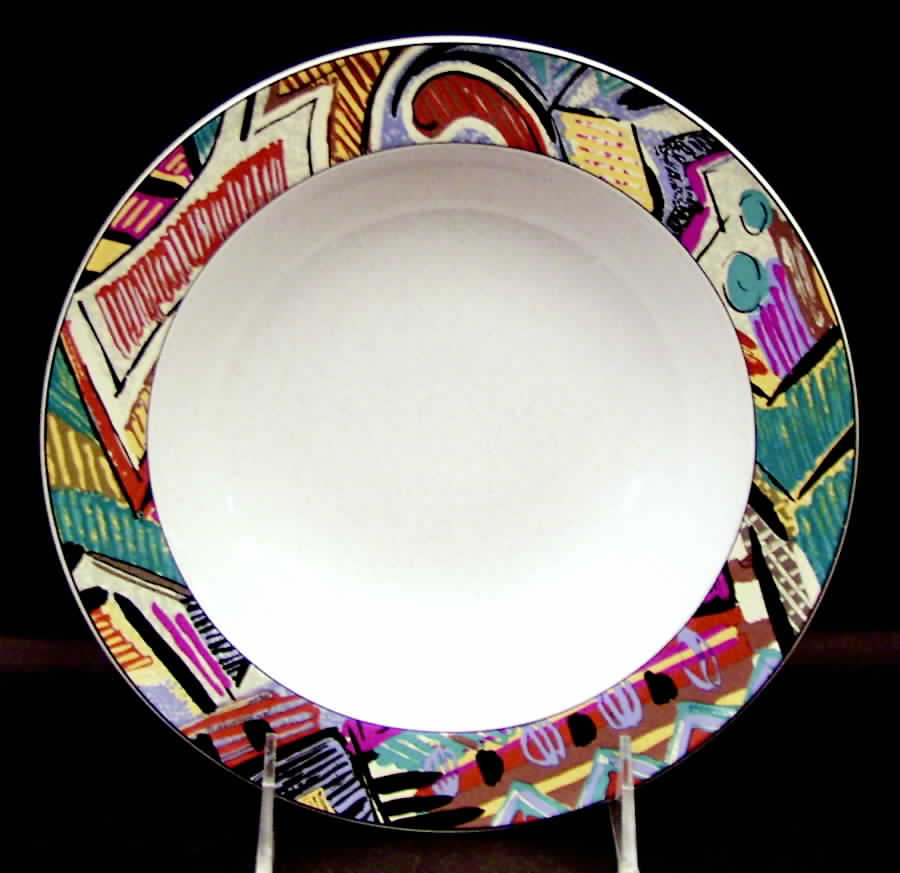 Taboo Rim Soup Bowl by Studio Nova-1