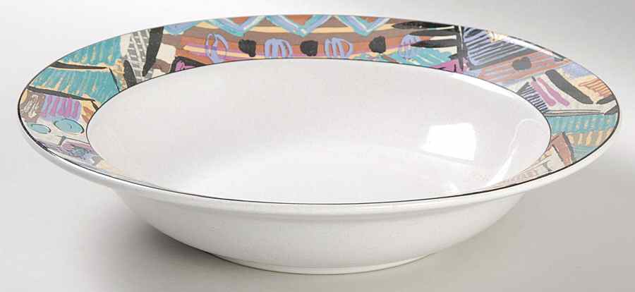 Taboo 9" Round Vegetable Bowl by Studio Nova-1