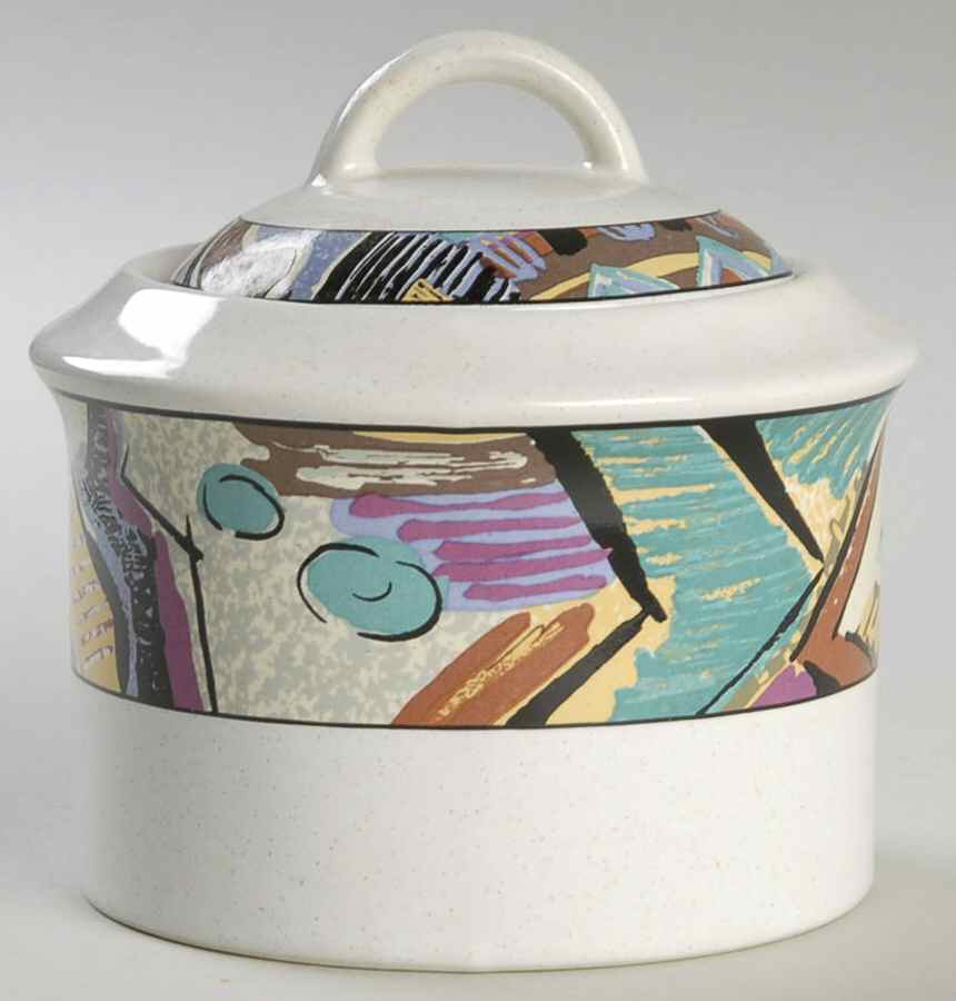 Taboo Sugar Bowl & Lid by Studio Nova-1