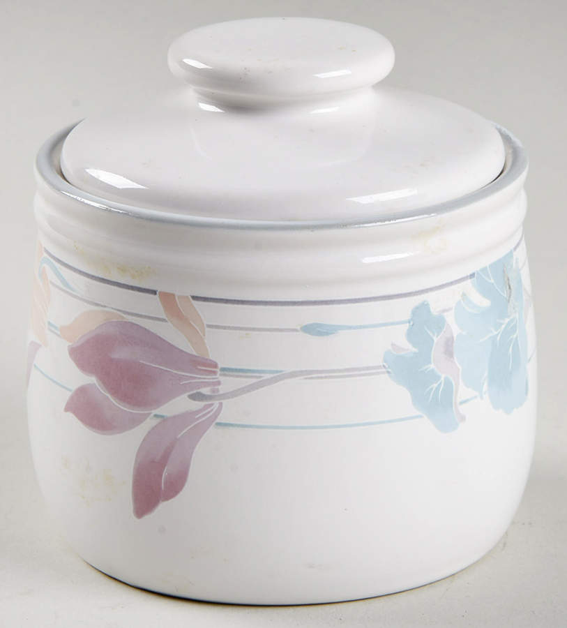 Tender Bloom Sugar Bowl & Lid by Studio Nova-1