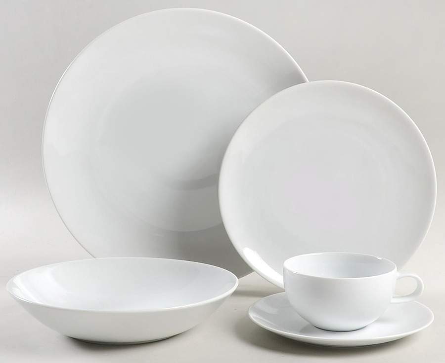 Tivoli White 5 Piece Place Setting by Studio Nova-1