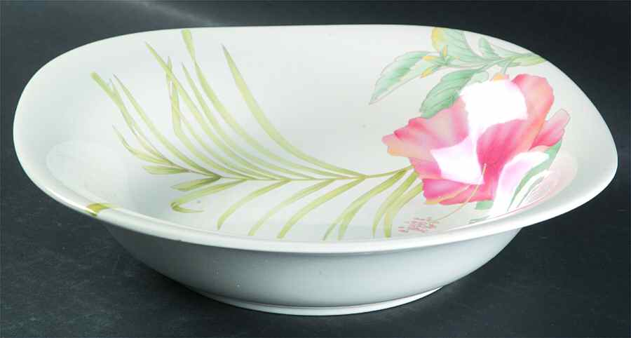 Tropical Splendor 9" Round Vegetable Bowl by Studio Nova-1