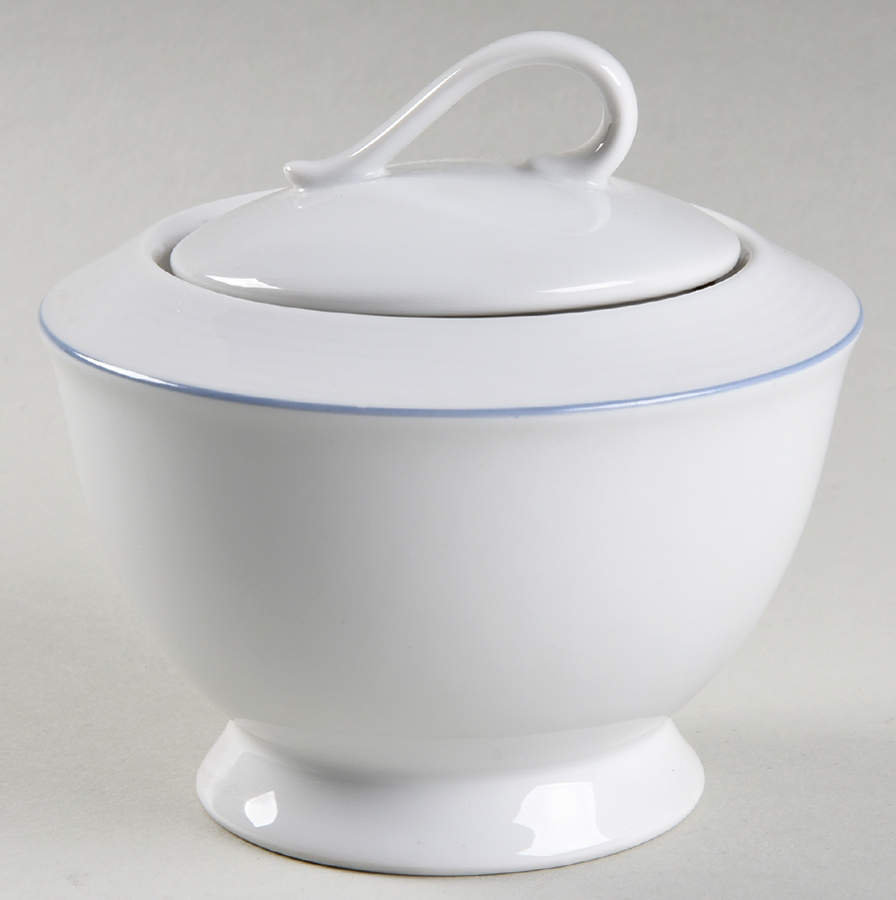 Tulip Blue Sugar Bowl & Lid by Studio Nova-1