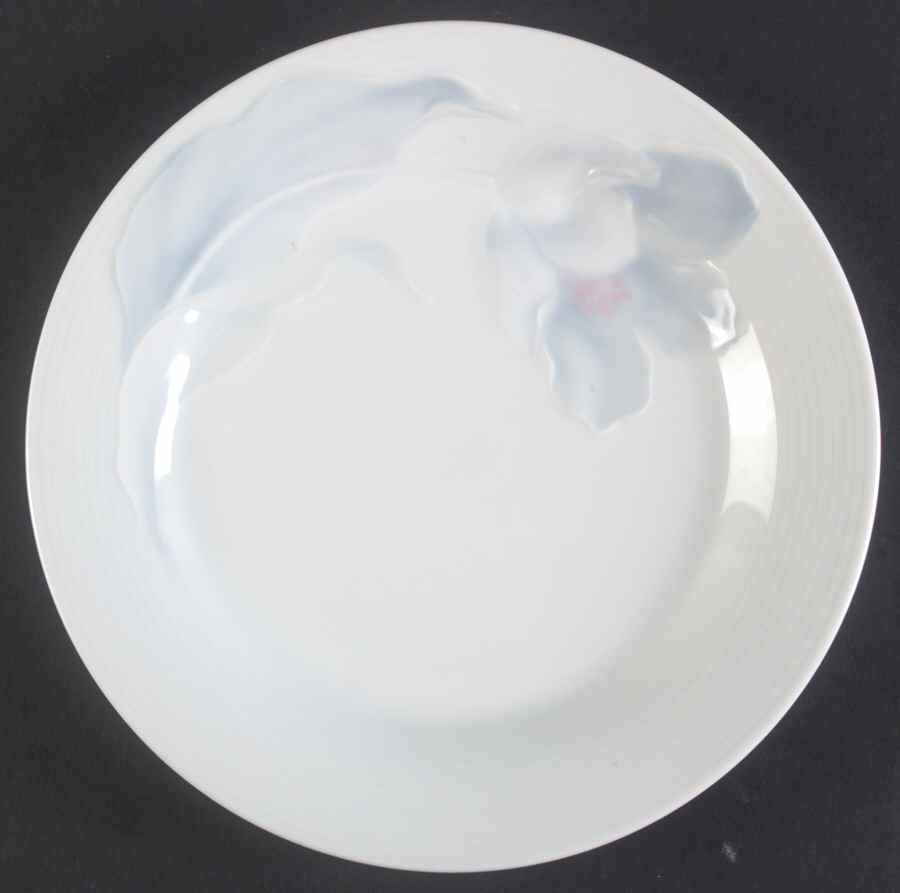 Tulip Blue Salad Plate by Studio Nova-1