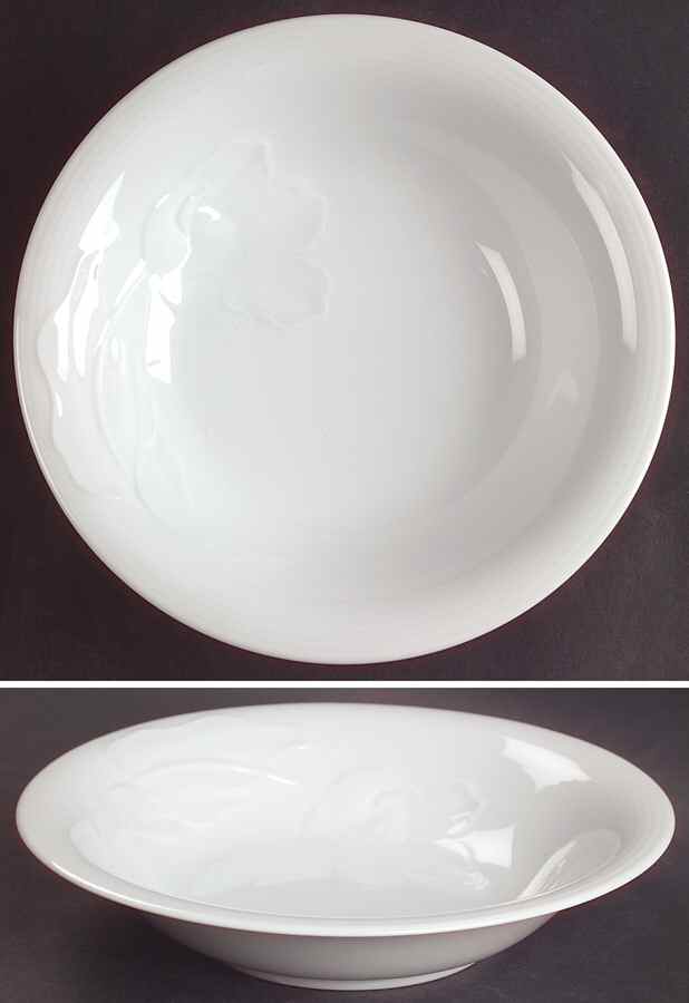 Tulip White Coupe Soup Bowl by Studio Nova-1