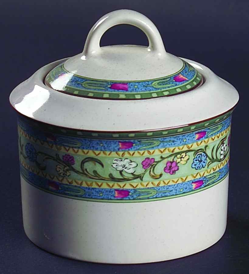 Vienna Garden Sugar Bowl & Lid by Studio Nova-1