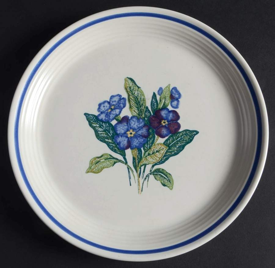 Violet Splendor Salad Plate by Studio Nova-1