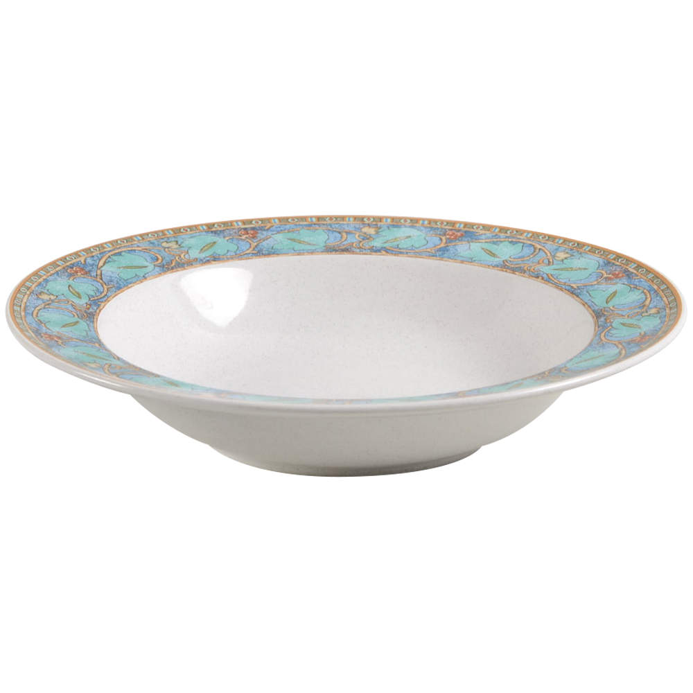 Village Trail Rim Soup Bowl by Studio Nova-1