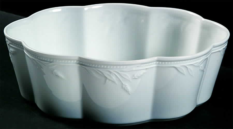 Whisper White 9" Oval Vegetable Bowl by Studio Nova-1