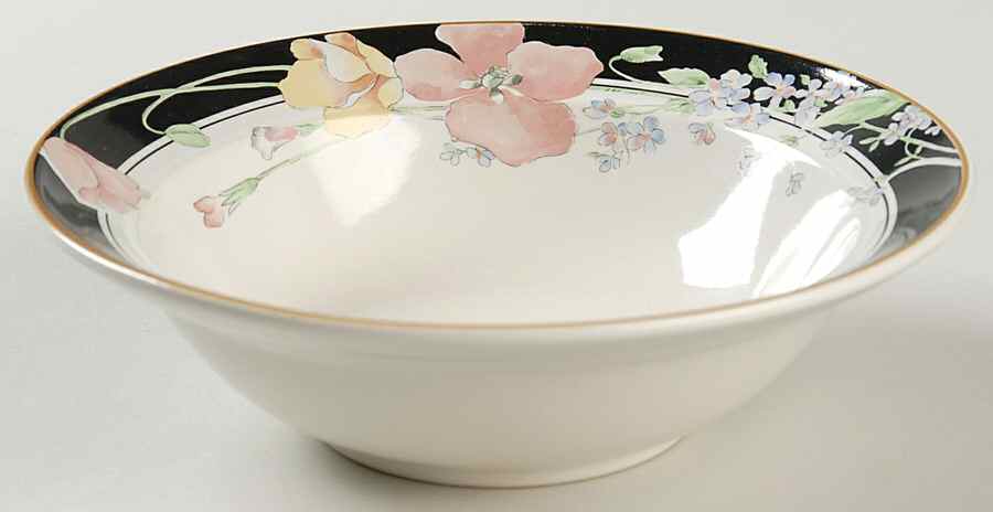 Windmere Black Coupe Cereal Bowl by Studio Nova-1