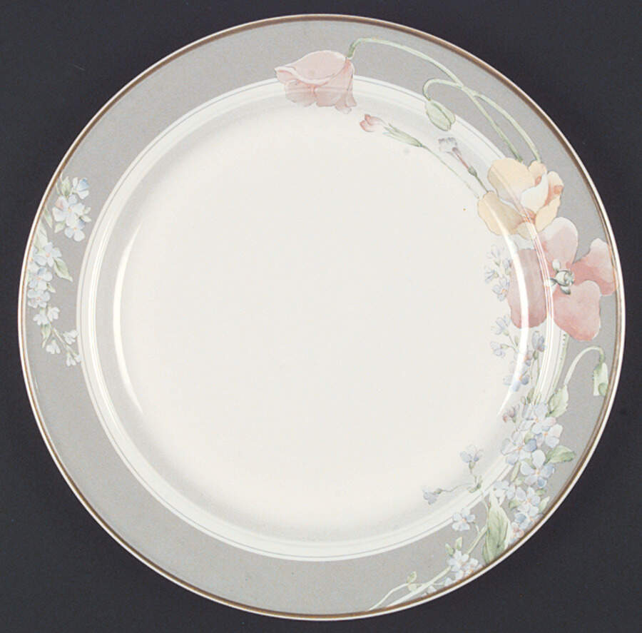 Windmere Gray Dinner Plate by Studio Nova-1