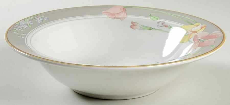 Windmere Gray 9" Round Vegetable Bowl by Studio Nova-1