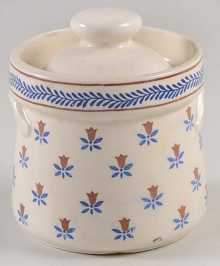 Country Field Sugar Bowl & Lid by Sanyei-1