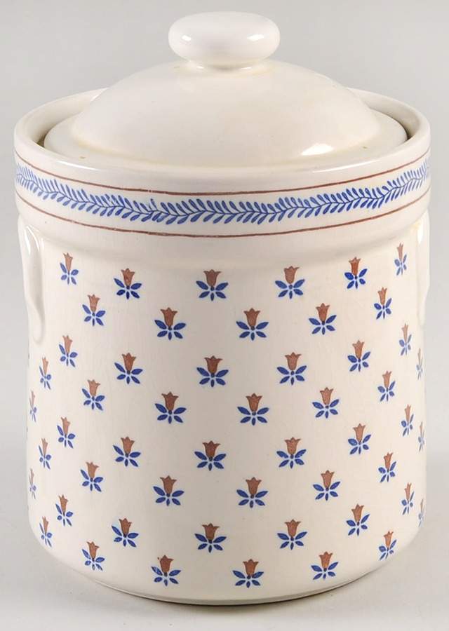 Country Field Large Canister & Lid by Sanyei-1