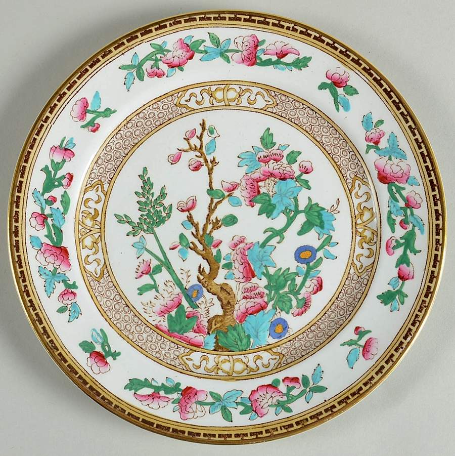 Indian Tree Salad Plate by Soho Pottery-1