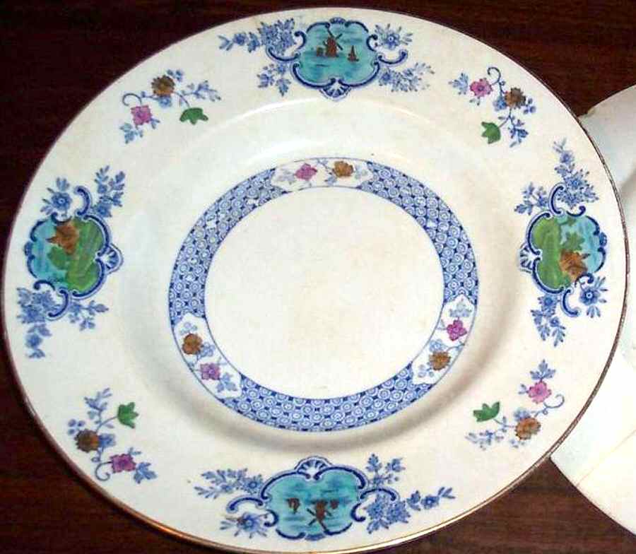 Solian Delft Rim Soup Bowl by Soho Pottery-1