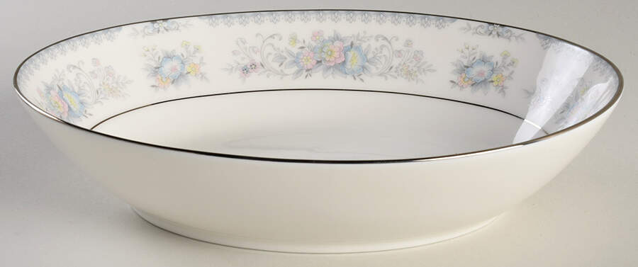 Amy (Japan) 10" Oval Vegetable Bowl by Society (Japan)-1