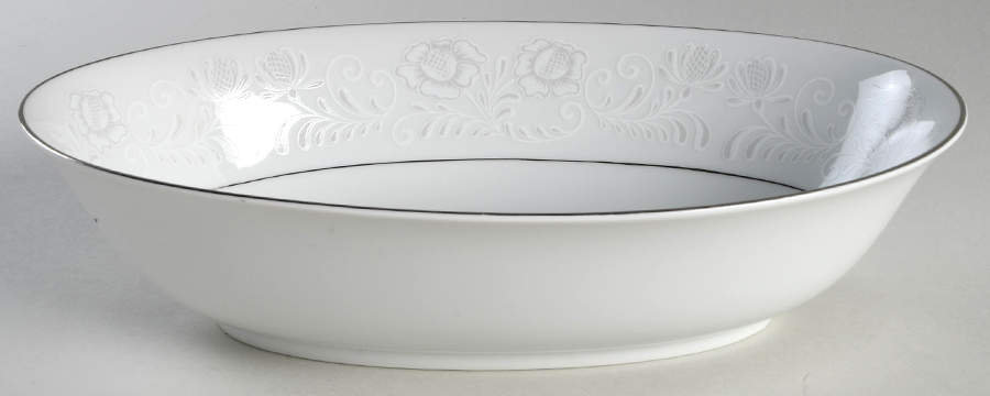 Caprice (Japan) 10" Oval Vegetable Bowl by Society (Japan)-1