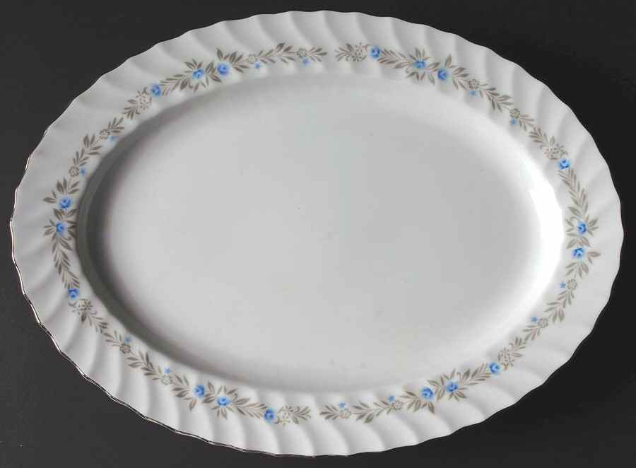Spring Classic (Japan) 14" Oval Serving Platter by Society (Japan)-1