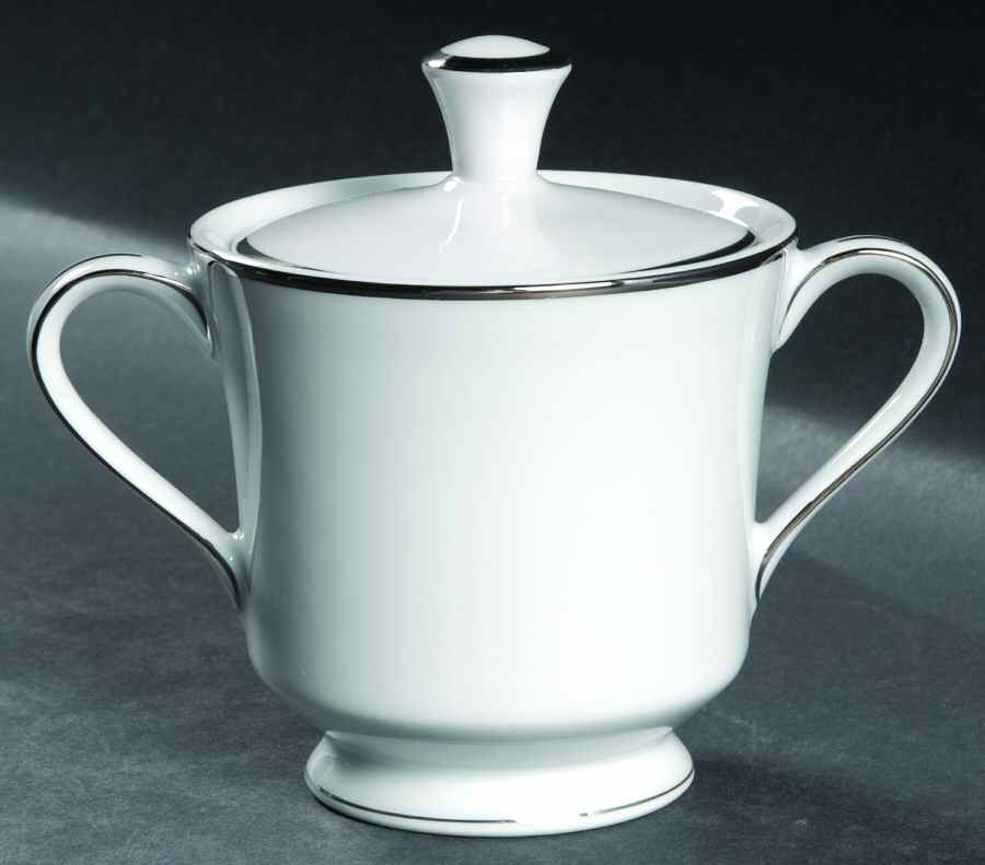 Wedding Ring Sugar Bowl & Lid by Society (Japan)-1
